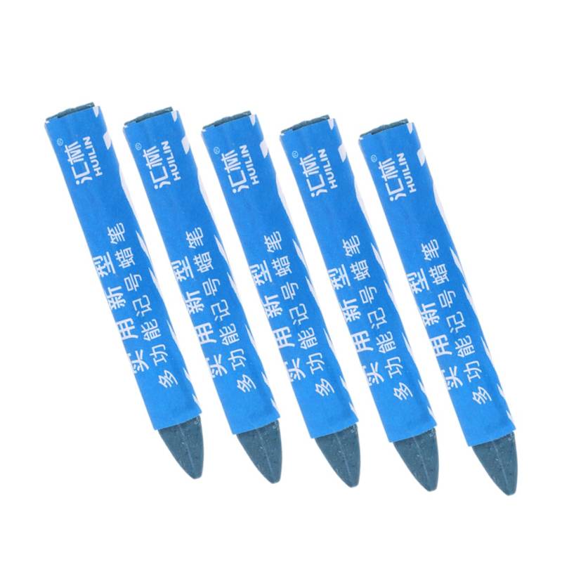 BELLIFFY 5 STK Reifenmarkierung Reifenreparaturstift Markierungsstift Für Autoreifen Markierstift Buntstifte Zeichnen Reifenreparaturmarker Wasserdichter Reifenmarker Textmarker Blue Wachs von BELLIFFY