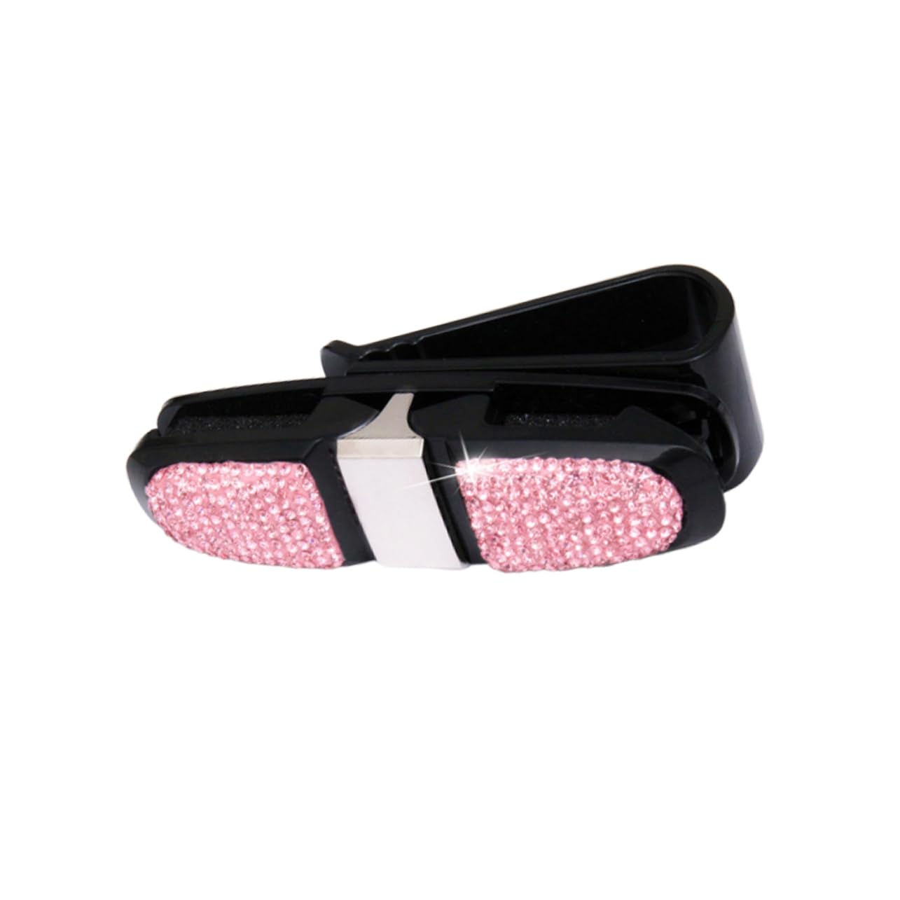 BELLIFFY Auto Zubehör Bling zubehör Brillenhalter fürs Auto Autozubehör für Autos Auto Stehen Sonnenbrillenhalter für Auto Auto-Brillenhalter rotierendes Gestell Sonnenbrillenhalterung Rosa von BELLIFFY