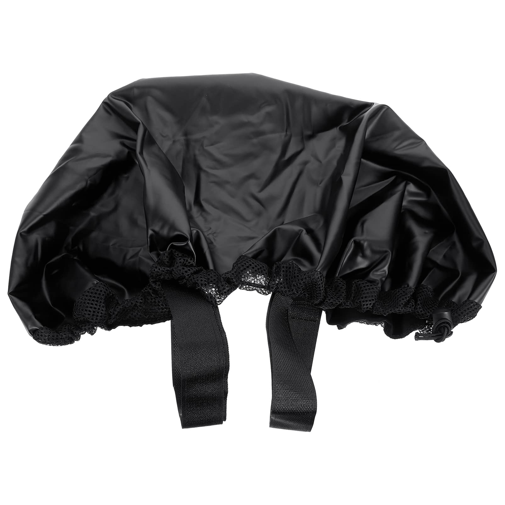 BELLIFFY Sitzbezug Schutzabdeckung für Motorradsitze Schutz Dehnbare Motorradabdeckung Flexibler Sitzschutz für Motorräder Motorradsitzschutz Seidenpolyester Black von BELLIFFY