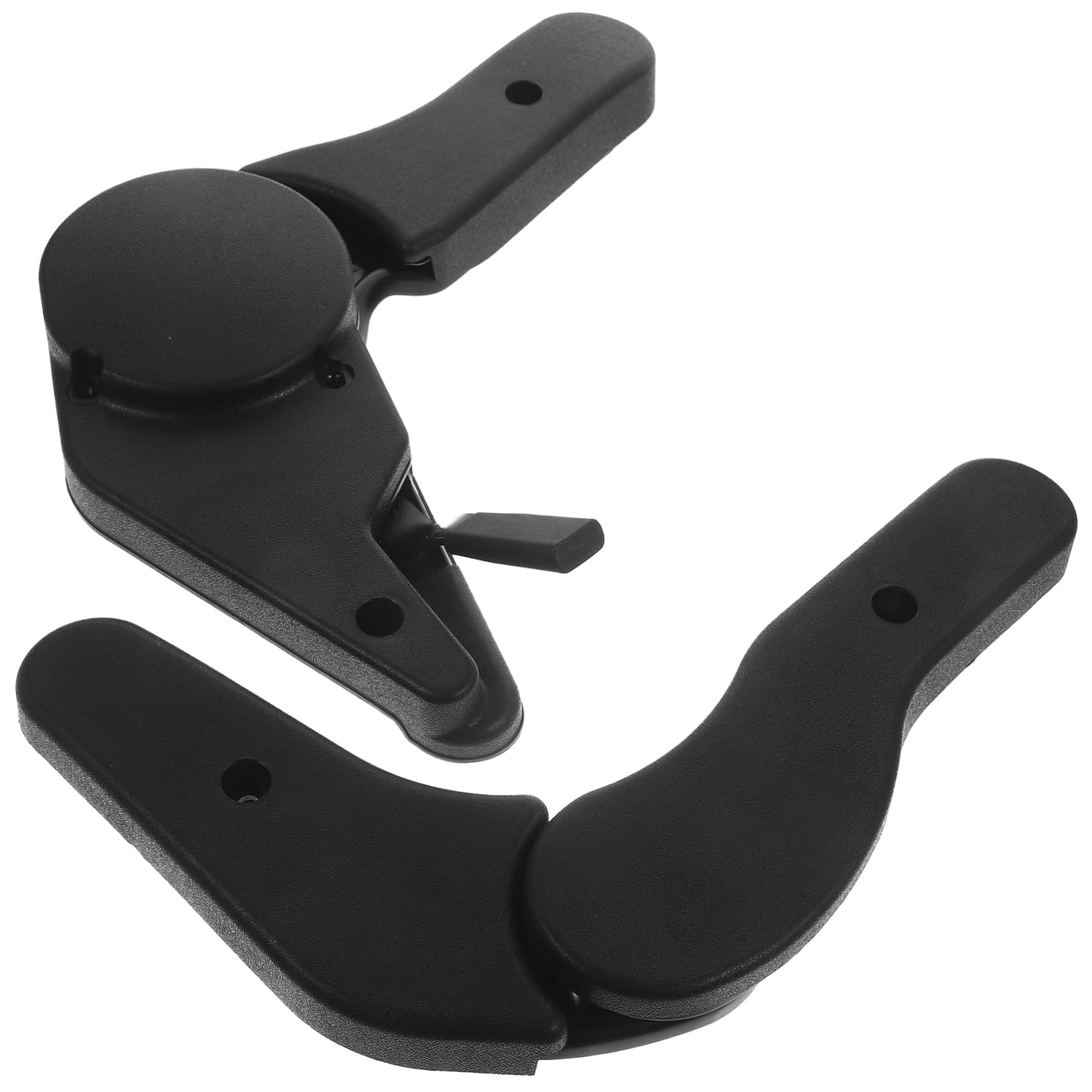 BELLIFFY Verstellbarer Rückenlehnenwinkelversteller Für Drehstuhl 180 Grad Einstellbar Schwarz Zubehör Für Gaming Stühle Ergonomisches Design Für Optimalen Sitzkomfort von BELLIFFY