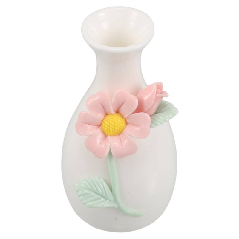 BELLIFFY Wohnmobil-Vase Vasen für Tafelaufsätze Dekorvase ästhetische Vase Vasen für Blumen ästhetische Blumenvase Blumenvasen Behälter für Blumenarrangements einzigartige Vasen Keramik von BELLIFFY