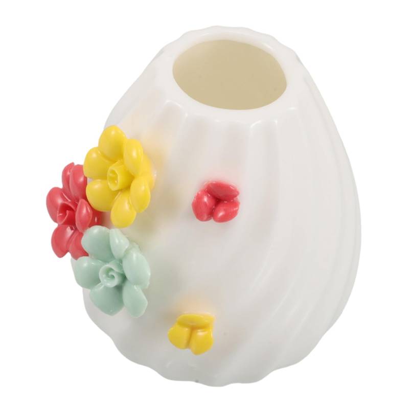 BELLIFFY Wohnmobil-vase Vase Für Tafelaufsätze Innenausstattung Elegante Inneneinrichtung Dekorative Tischvase Vase Für Frische Blumen Rustikales Kleine Blumenvase Kunstvase Keramik von BELLIFFY