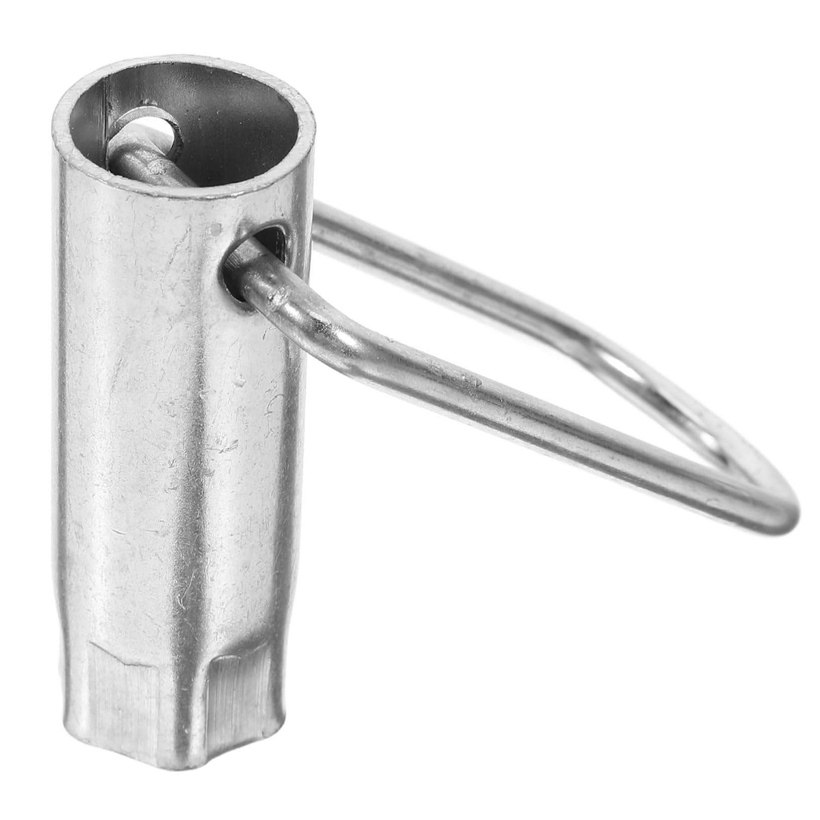 BELLIFFY Zündkerzensteckdose Werkzeug Ausbau Der Zündkerze Zündkerzen-entferner Motorradreparatur Steckdose Für Zündkerze Zündkerzenstecker 16mm Silver Rostfreier Stahl von BELLIFFY