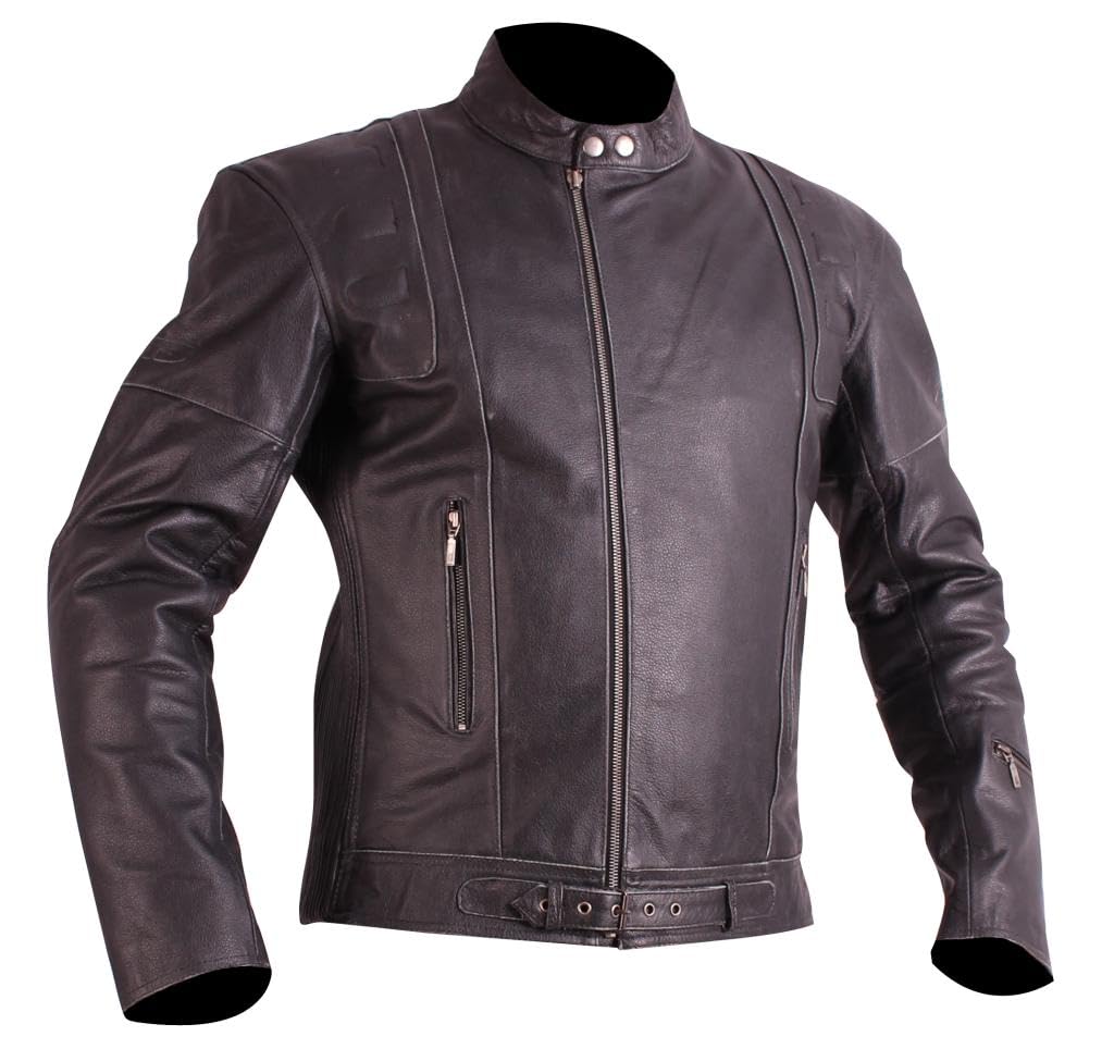 BELO LEGEND Lederjacke schwarz antik 58 von BELO