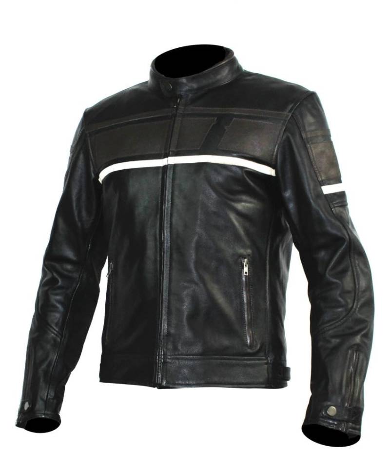 BELO MARLIN Lederjacke schwarz-braun XXL von BELO