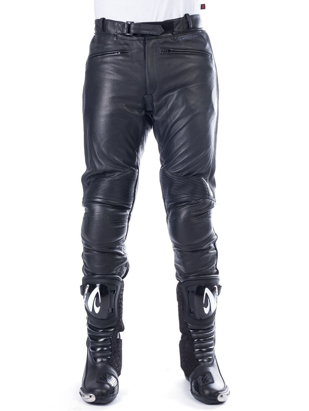 BELO NEW MARO Damenlederhose schwarz lang 36 von BELO