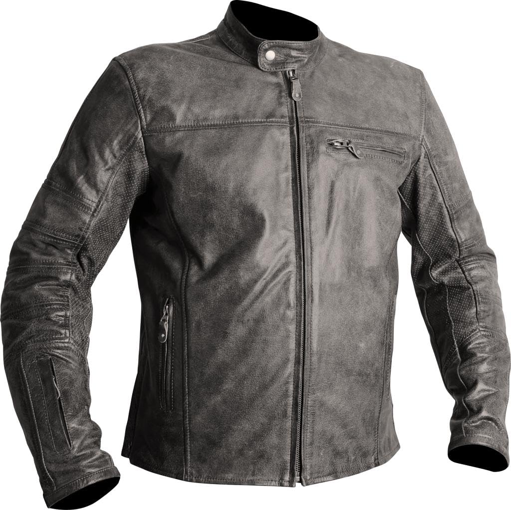 BELO STERLING Lederjacke grau stone 3XL von BELO