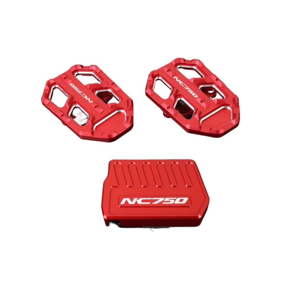 Motorrad Fußrasten Bremspedal Für NC NC750S/X NC750 NC750X Motorrad Hinten Fuß Bremshebel Pedal Vergrößern Verlängerung Peg Pad Extender von BELWEIS