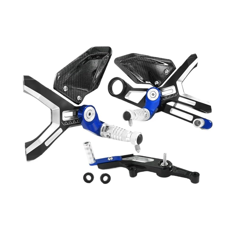 Motorrad Fußrasten Bremspedal Für S1000RR S1000R 2019 2020 2021 2022 S1000 R Erhöhtes Fußpedal Einstellbares Fußpedal-Kit Aus Kohlefaser Motorrad-Fußstütze Peg von BELWEIS