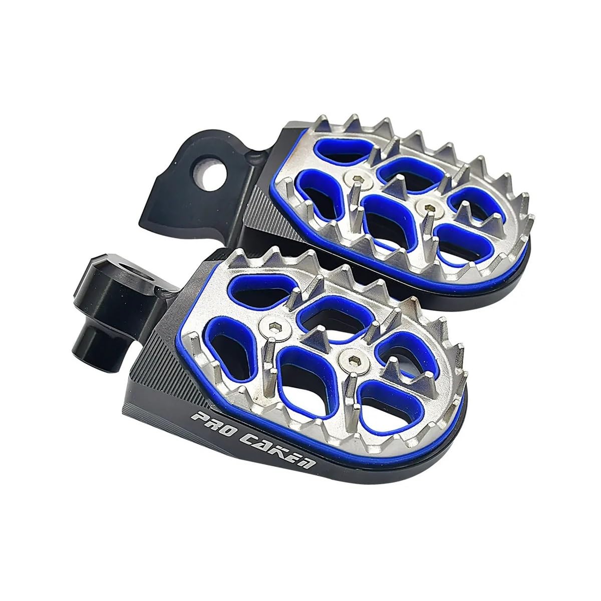 Motorrad Fußrasten Bremspedal Motorrad CNC Fuß Peg Pedal Fußstütze Für Ya&maha YZ 65 85 125 250 YZ250F YZ450F YZ125X YZ250X YZ250FX YZ450FX WR250F WR450F R von BELWEIS