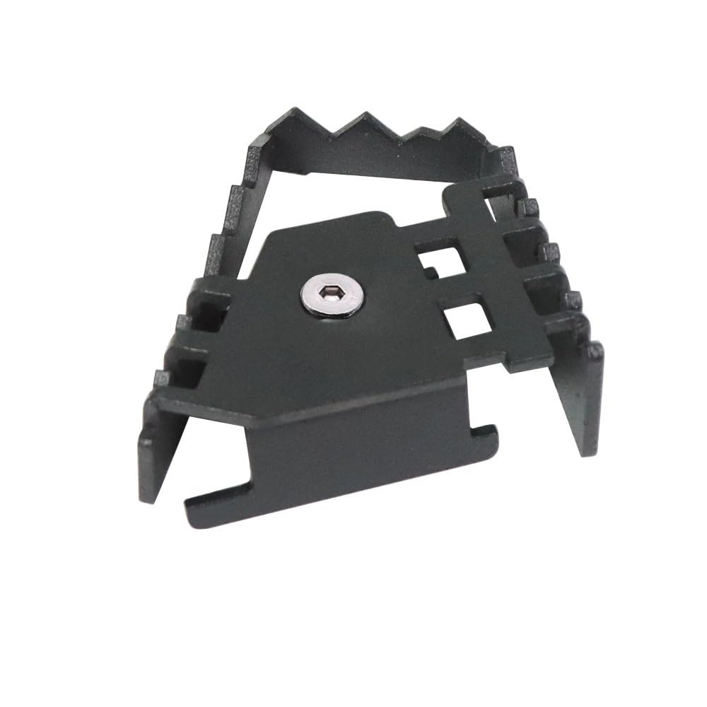 Motorrad Fußrasten Bremspedal Motorrad Zubehör Hinten Fuß Bremshebel Pedal Vergrößern Verlängerung Pad Extender Für F800GS F700GS R1200GS F650GS R1150GS von BELWEIS