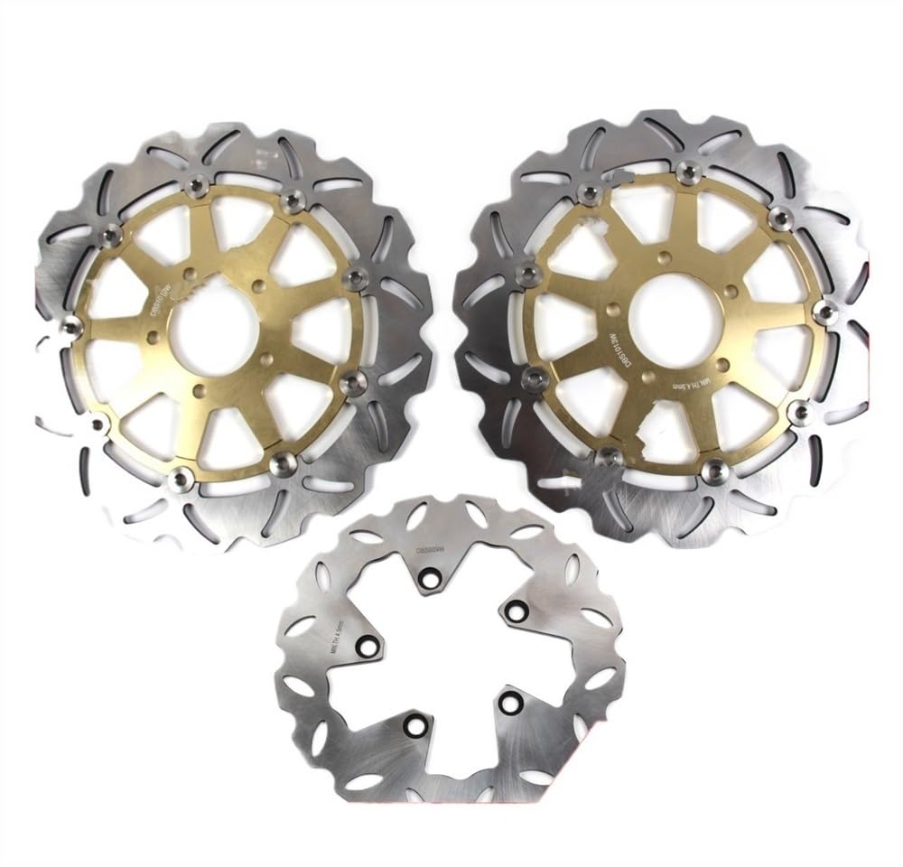 Motorrad Rotor Bremsscheibe 1 Set 320/240 Mm Für Hayabusa GSX R 1300 1999-2007 CNC Vorne Hinten Bremsscheibe Rotoren Für Su&zuki GSXR GSXR 1300 2005 2006 von BELWEIS