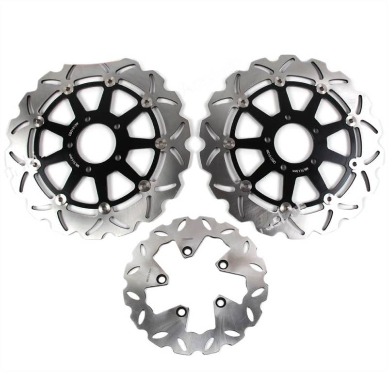 Motorrad Rotor Bremsscheibe 1 Set 320/240 Mm Für Hayabusa GSX R 1300 1999-2007 CNC Vorne Hinten Bremsscheibe Rotoren Für Su&zuki GSXR GSXR 1300 2005 2006 von BELWEIS