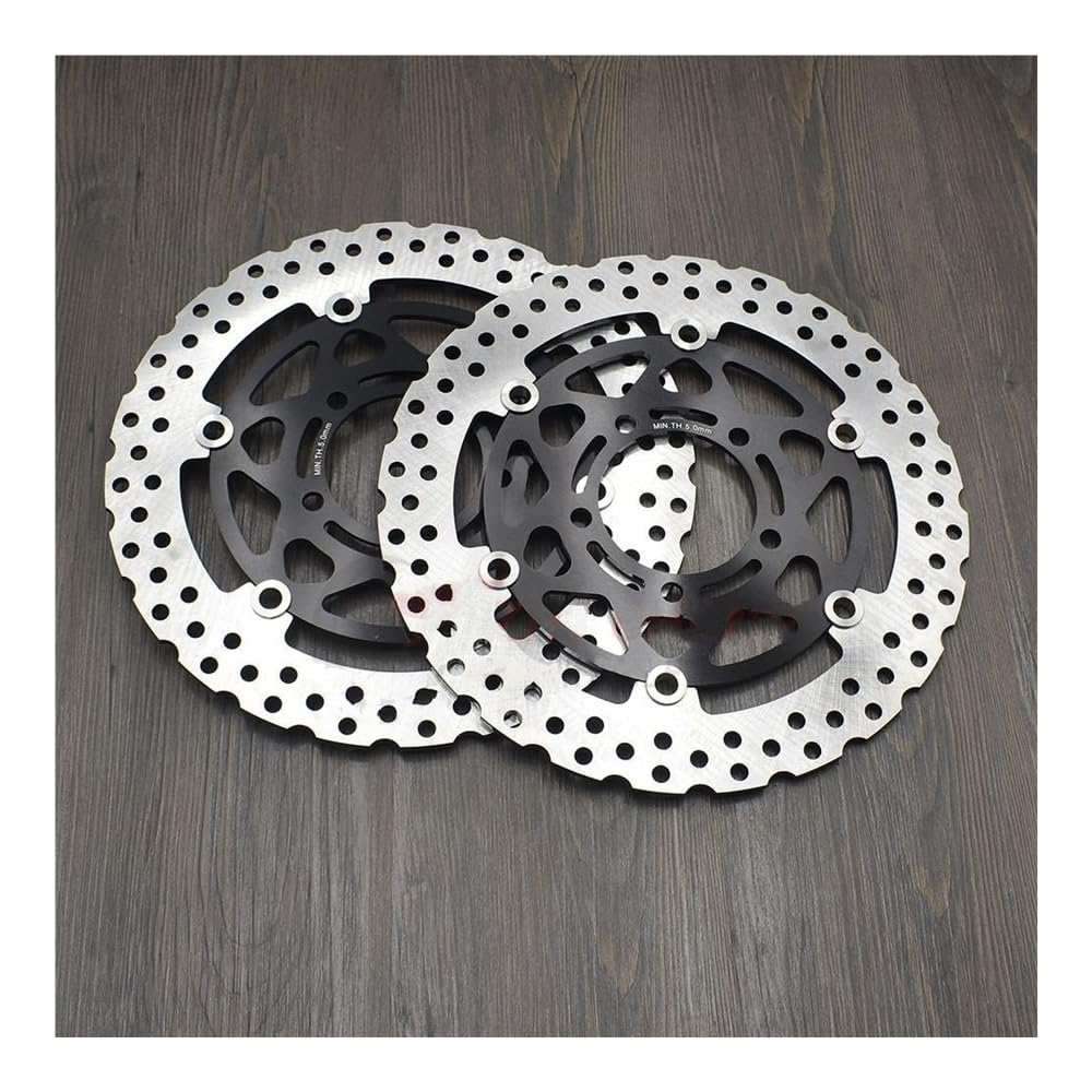 Motorrad Rotor Bremsscheibe Für Ka&wasaki GTR 1400 Grand Tour 2010 GTR1400 ZX-14 R ZX14R ZX14 R 2006 ZX-14R ABS ZX 14R 2014 Motorrad Vorne Bremsscheibe Rotor von BELWEIS