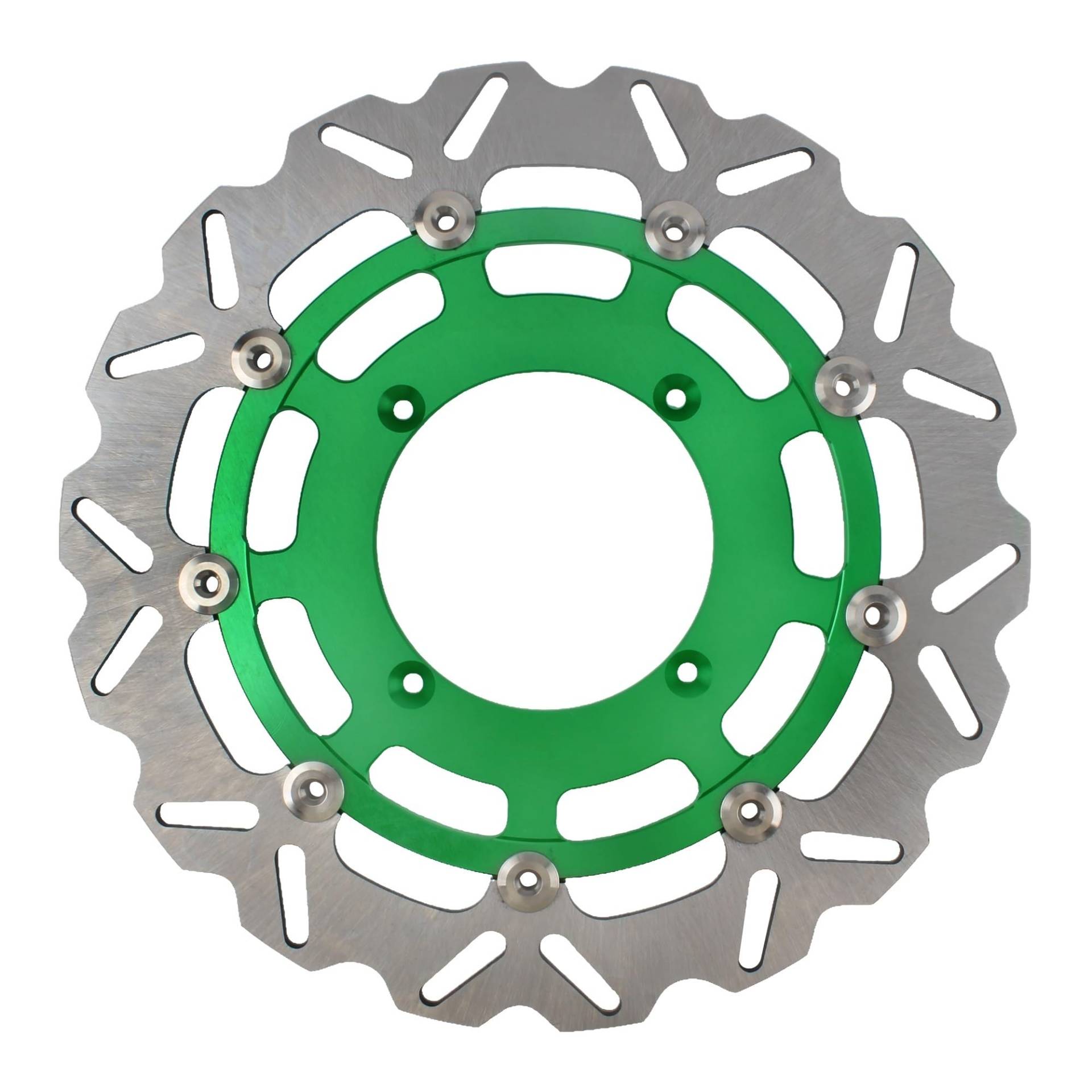 Motorrad Rotor Bremsscheibe Für Ka&wasaki KXF250/450 06-19 Motorrad Vorne Bremsscheibe 320mm Edelstahl Pit Bike Geändert Teile von BELWEIS