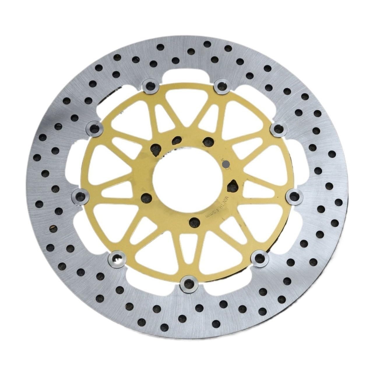 Motorrad Rotor Bremsscheibe Für Su&zuki GSXR 1300 GSX1300R GSXR1300 Hayabusa 1999-2007 Motorrad Zubehör Vorne Bremsscheibe Rotor von BELWEIS