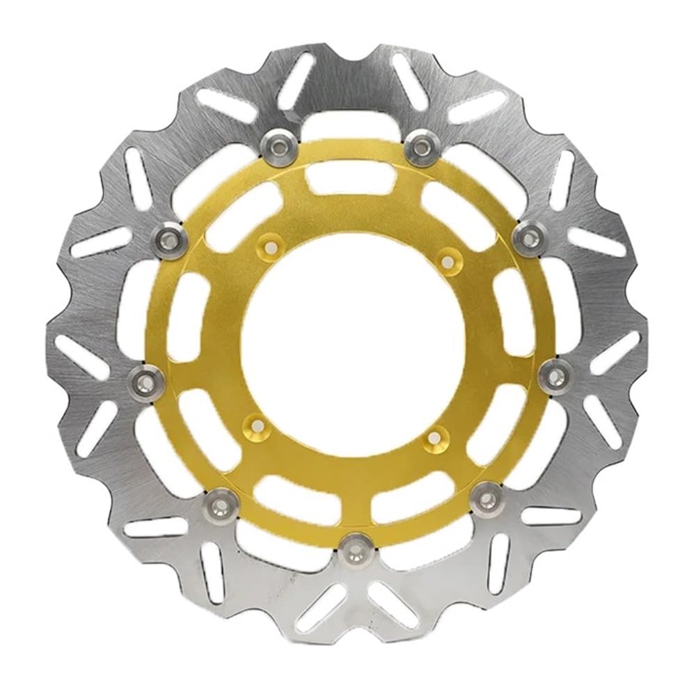 Motorrad Rotor Bremsscheibe Für Su&zuki RMZ250 RMZ450 2005–2021 RMX450Z 2005–2021 Motorrad 320 Mm Bremssattel Vorne Schwimmende Bremsscheibe von BELWEIS