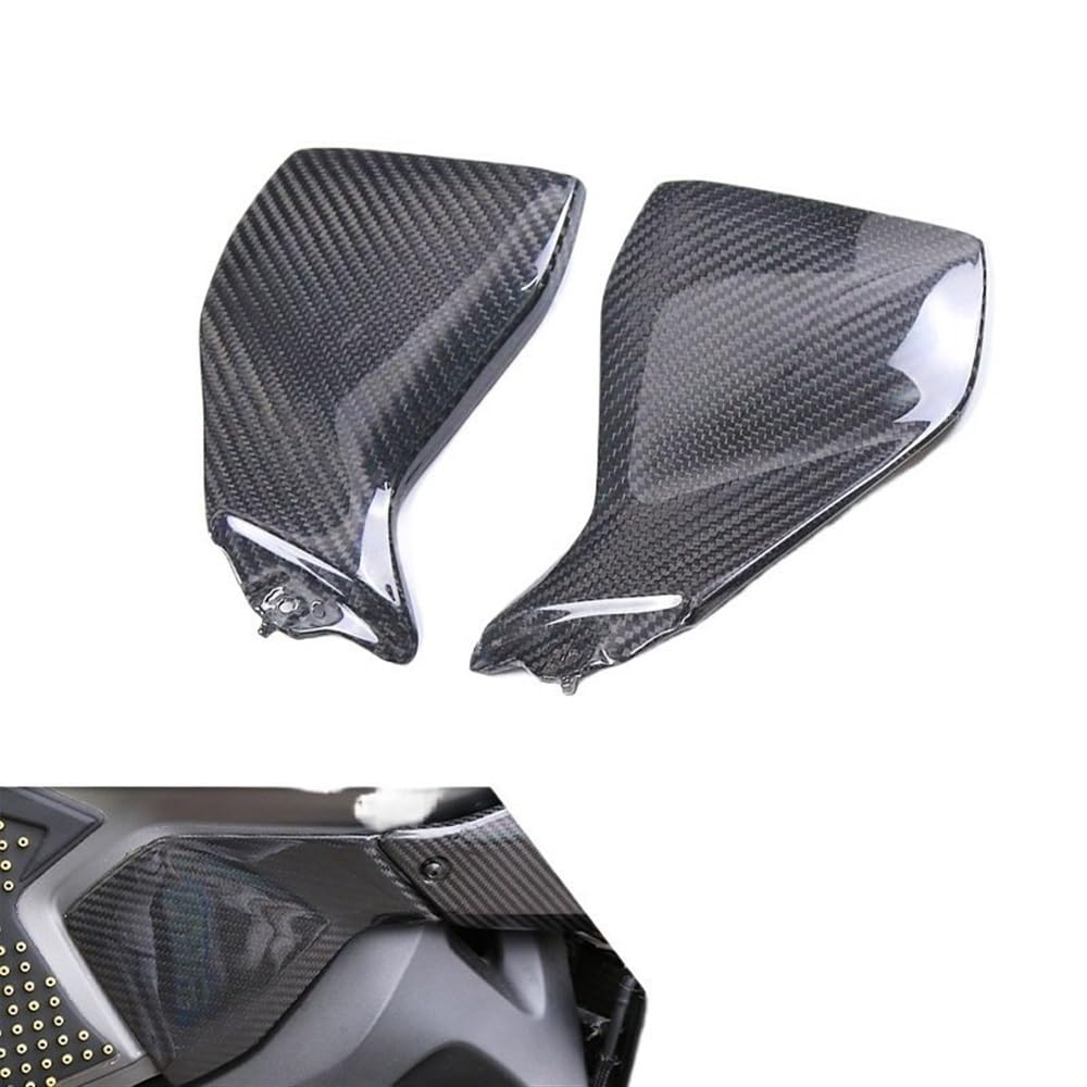 Motorrad Verkleidungs Karosserieteile Carbon Kraftstoff Tank Seite Panels Abdeckung Schutz GugelMotorrad Zubehör Verkleidung Kit Für Ya&maha MT09 FZ09 2013-2020 MT FZ 09 von BELWEIS