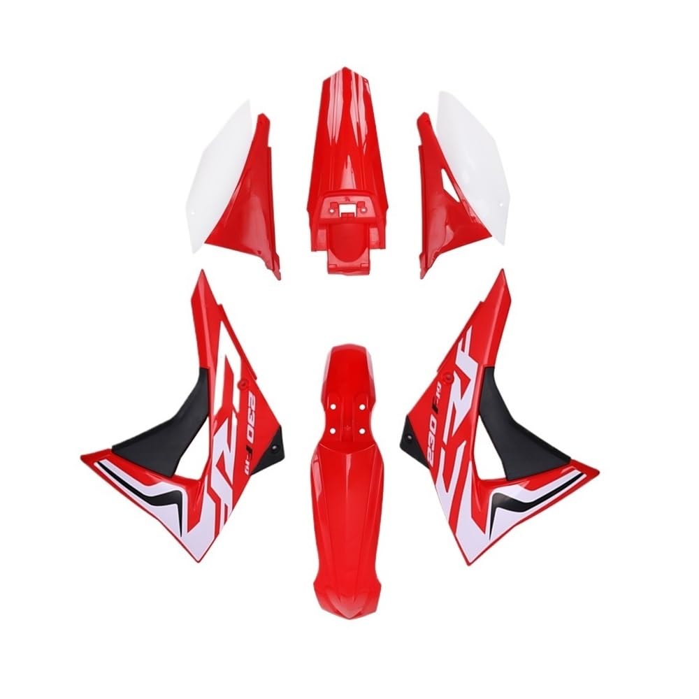 Motorrad Verkleidungs Karosserieteile Motorrad Kunststoff Kits Vorne Hinten Kotflügel Verkleidung Abdeckung Spoiler Seite Panels Für CRF230F Crf 230 F 2020 von BELWEIS