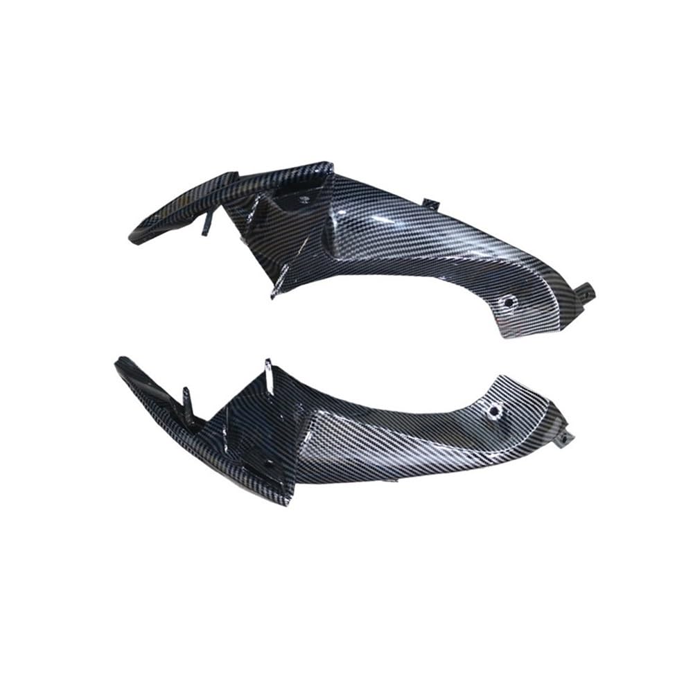 Motorrad Verkleidungs Karosserieteile Motorrad Scheinwerfer Seite Abdeckung Platte Panel Einlass Kanal Shell Verkleidung Carbon Für Su&zuki GSXR 600 GSX-R 750 K6 K7 2006 2007 GSXR600 von BELWEIS