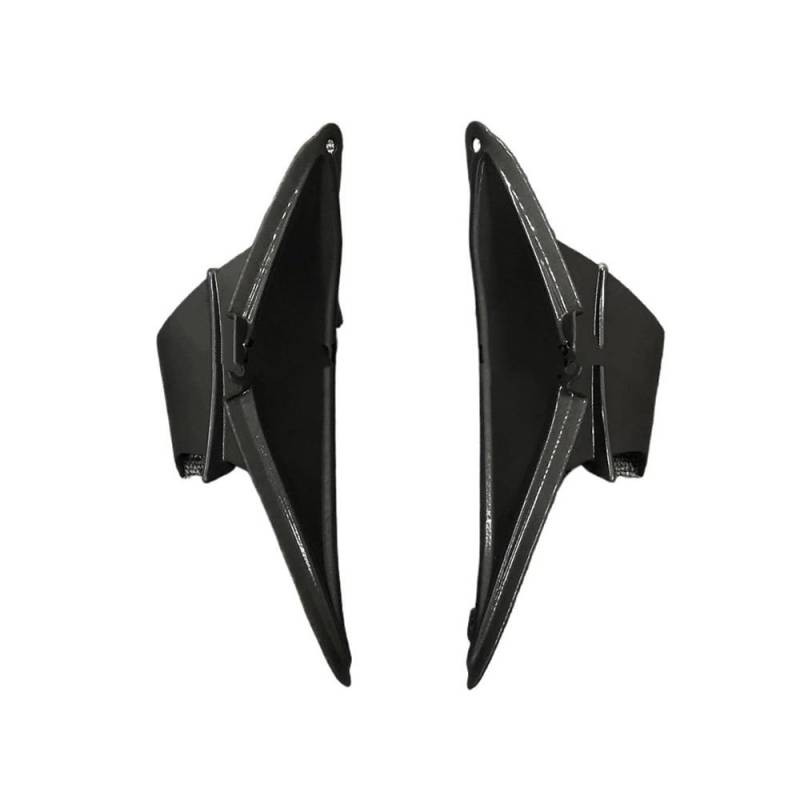 Motorrad Verkleidungs Karosserieteile Winglet Aerodynamischer Seitenwind-Fin-Spoiler ABS-Frontverkleidungsschutz-Flügelabdeckung Für CBR650R 2019–2023 CB650R von BELWEIS