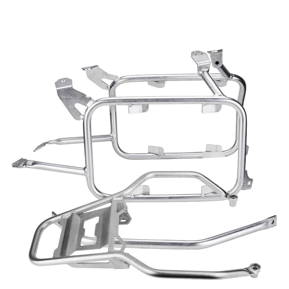 Motorrad Zubehör Edelstahl Schwanz Box Rahmen Für GS 1200 1250 LC Adventure ADV 2013-2019 Für R1250GS R1200GS LC Adventure Pannier Rack Hintere Gepäckbox Halterung von BELWEIS