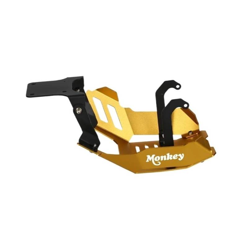 Motorrad Zubehör Front Skid Platte Motor Schutz Niedrigen Schlamm Bash Abdeckung Schutz Rahmen Für Monkey 125 2019-2023 Motorschutz Chassis von BELWEIS