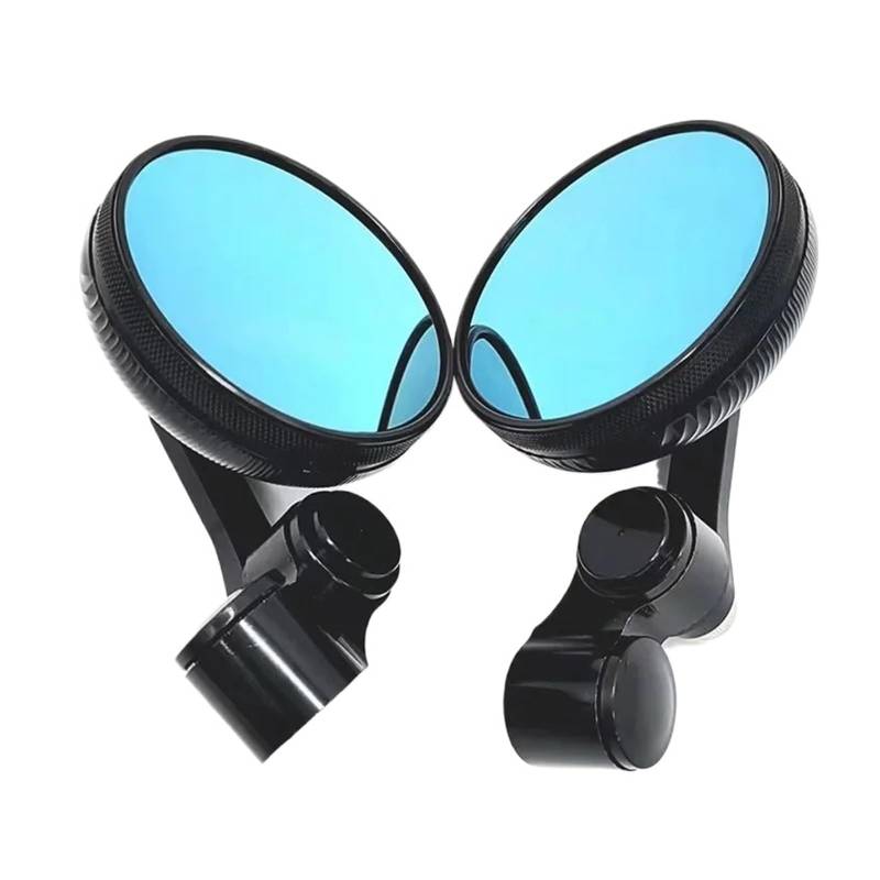 Motorräder Seitenspiegel Für Grom125 MSX125 MSX125SF Grom 125 MSX 125 CNC Aluminium Motorrad Rearview Außenspiegel 8mm 10mm Blau Glas von BELWEIS