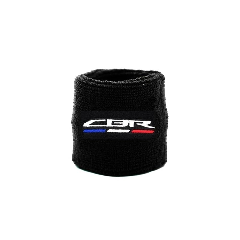 Schutz Bremsflüssigkeitsbehälters Motorrad Für Africa Twin CB CBR 650R Motorrad Bremsöl Flüssigkeit Reservoir Cup Socke Socken Abdeckung Hülle Ärmel Und Schlüsselanhänger Schlüsselanhänger von BELWEIS