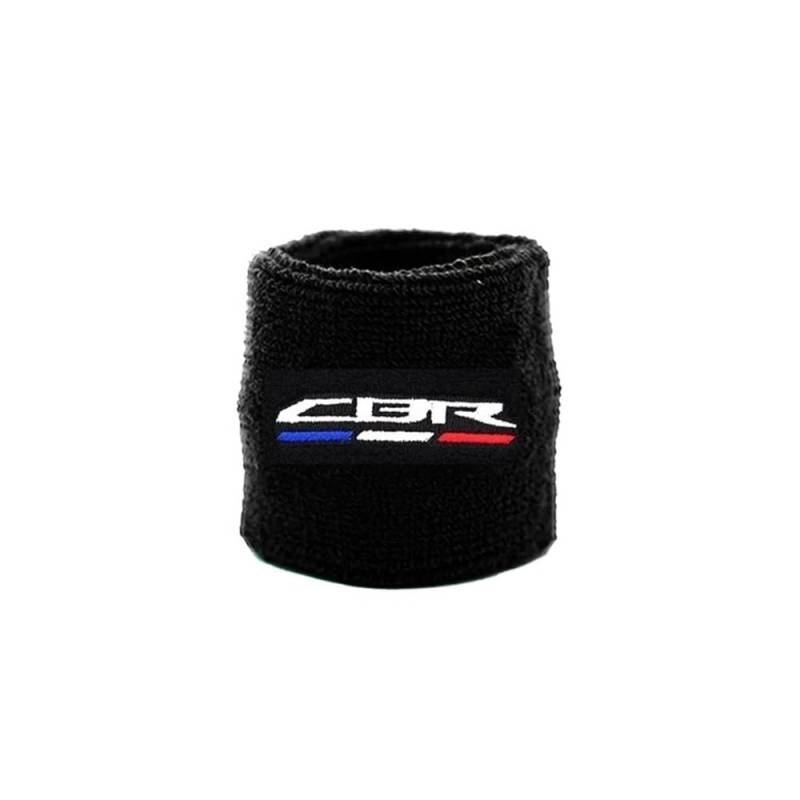 Schutz Bremsflüssigkeitsbehälters Motorrad Für Africa Twin CB CBR 650R Motorrad Bremsöl Flüssigkeit Reservoir Cup Socke Socken Abdeckung Hülle Ärmel Und Schlüsselanhänger Schlüsselanhänger von BELWEIS