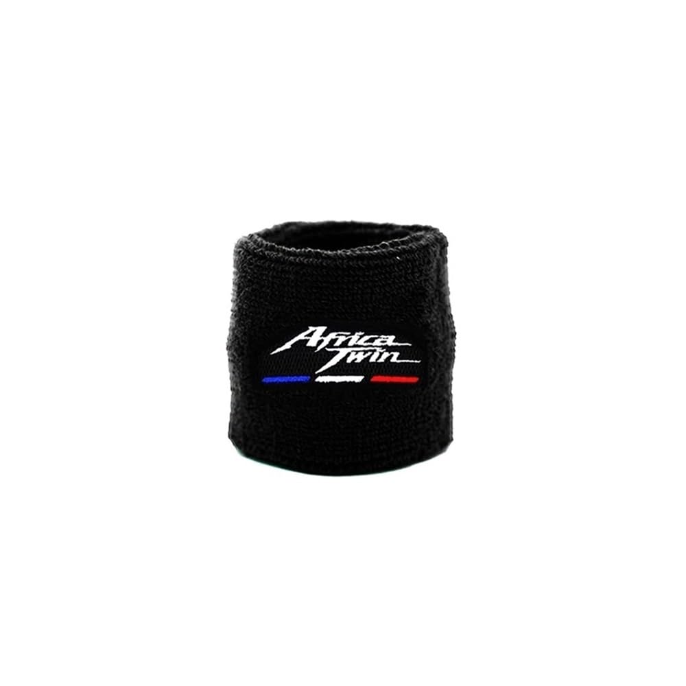 Schutz Bremsflüssigkeitsbehälters Motorrad Für Africa Twin CB CBR 650R Motorrad Bremsöl Flüssigkeit Reservoir Cup Socke Socken Abdeckung Hülle Ärmel Und Schlüsselanhänger Schlüsselanhänger von BELWEIS