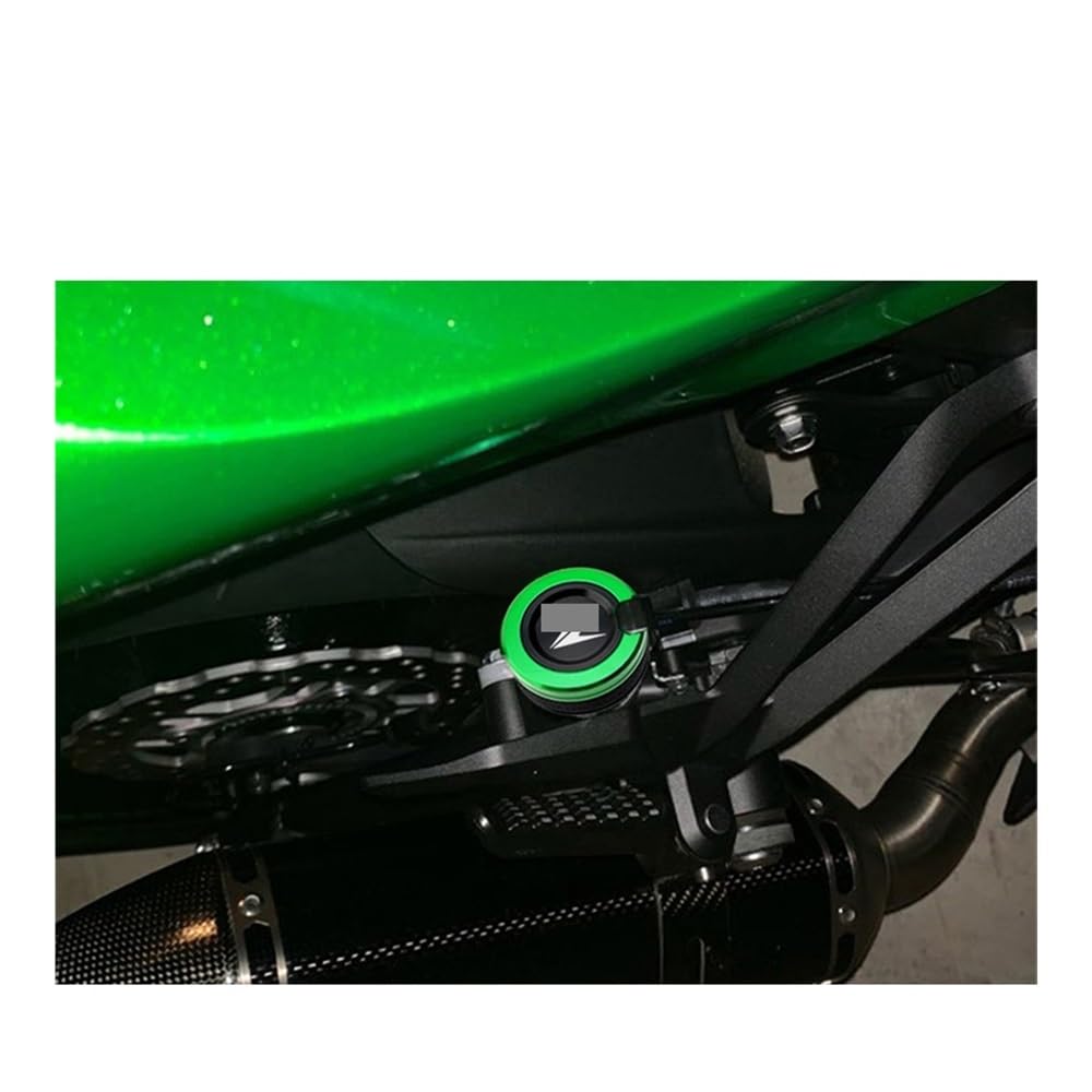 Schutz Bremsflüssigkeitsbehälters Motorrad Für Ka&wasaki Z900 Z750 Z400 Z800 Z650 NI&nja 400 300 250 ZX-25R Motorrad Hinten Brems Flüssigkeit Reservoir Abdeckung Schutz Schutz von BELWEIS