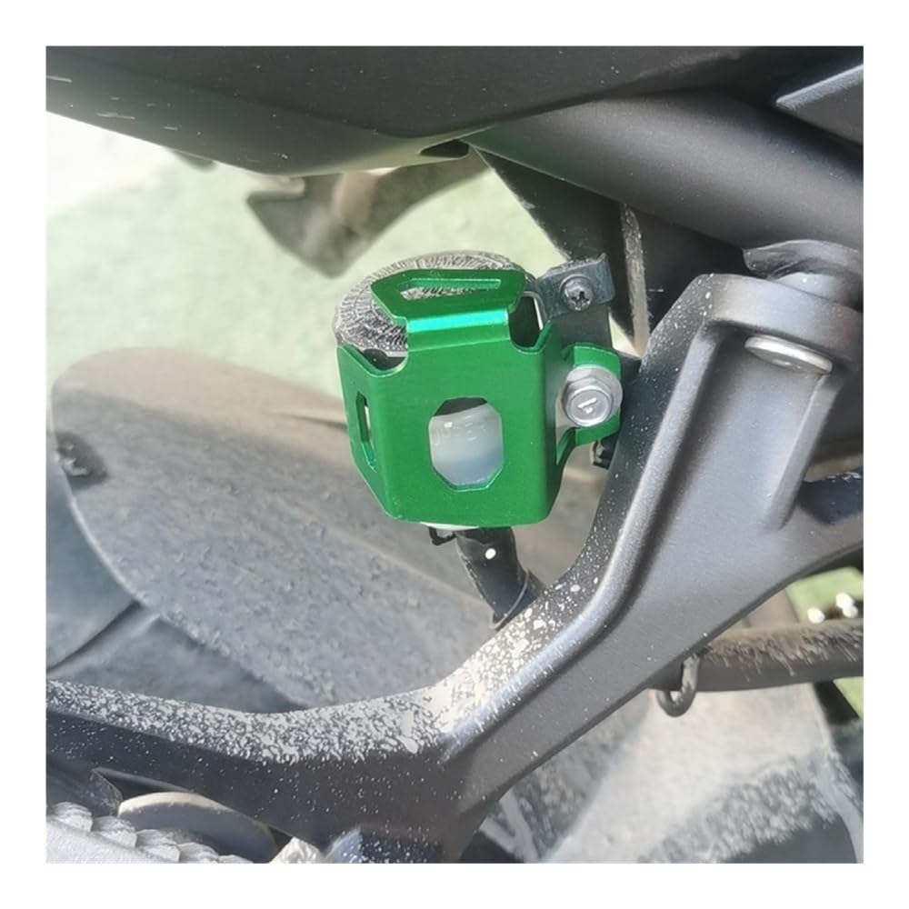 Schutz Bremsflüssigkeitsbehälters Motorrad Für Ka&wasaki ZX4R ZX4RR ZX25R Motorrad Zubehör Hinten Flüssigkeit Reservoir Schutz Schutz Abdeckung von BELWEIS