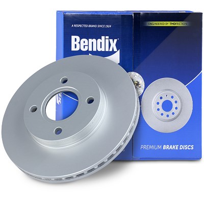 Bendix 1x Bremsscheibe belüftet vorne [Hersteller-Nr. BDS1037] für Ford, Mazda von Bendix