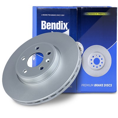 Bendix 1x Bremsscheibe belüftet vorne [Hersteller-Nr. BDS1041HC] für Audi von Bendix