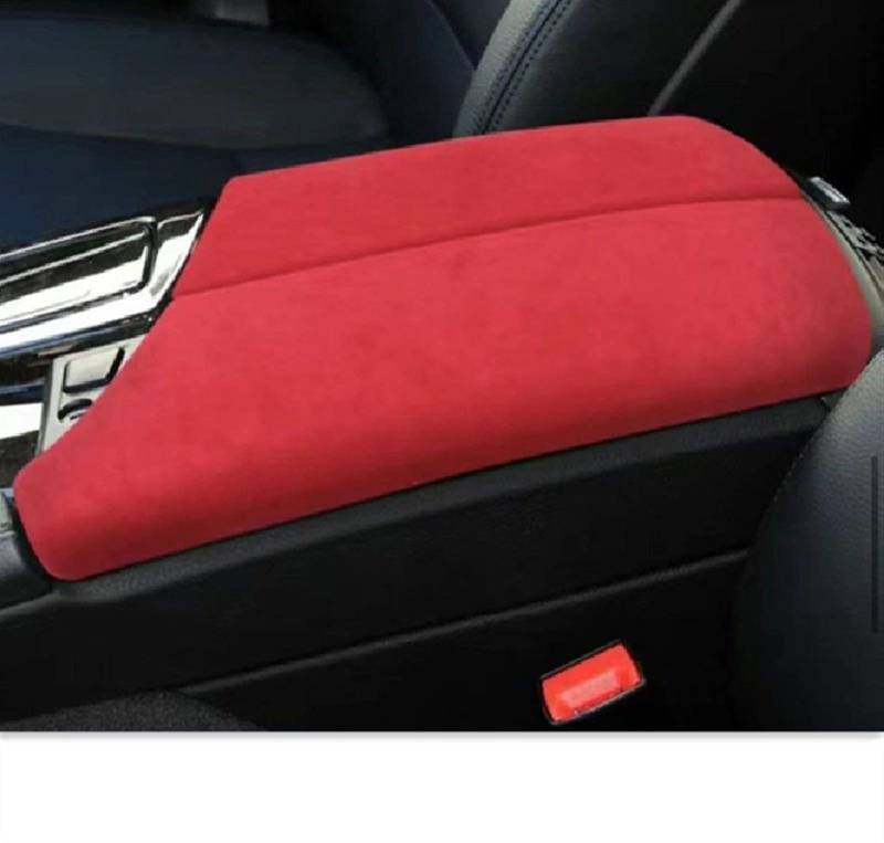 Mittelkonsolen Für Kfz Für 5er 6er GT F10 F11 G30 G31 G32 2011-2022 Ultrasuede Wrap Car Armrest Box Panel Trim Sticker Cover Autozubehör Armlehnen(2) von BENELKZAFA