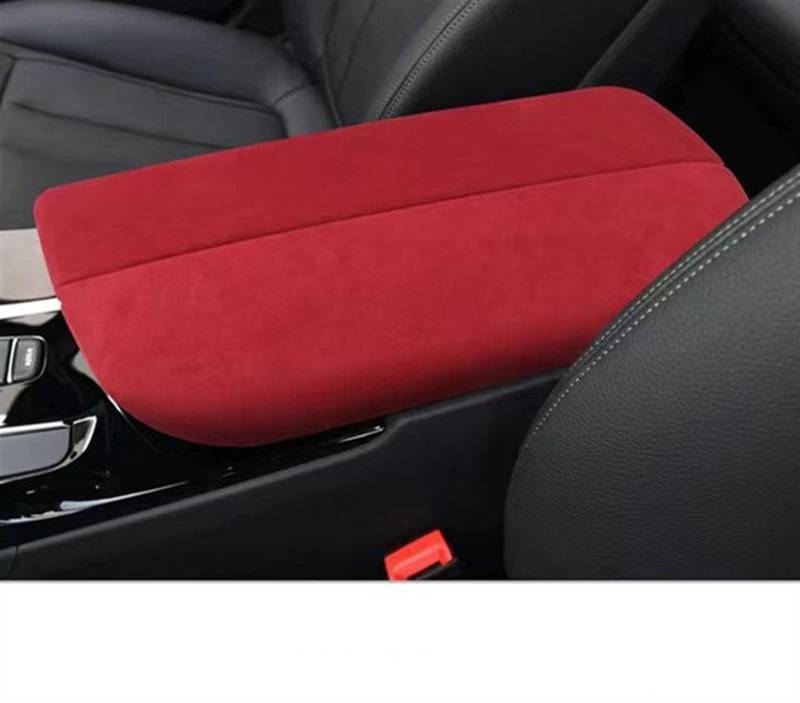 Mittelkonsolen Für Kfz Für 5er 6er GT F10 F11 G30 G31 G32 2011-2022 Ultrasuede Wrap Car Armrest Box Panel Trim Sticker Cover Autozubehör Armlehnen(4) von BENELKZAFA