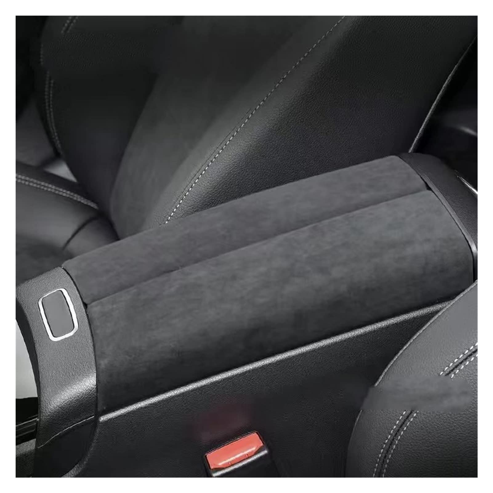 Mittelkonsolen Für Kfz Für M&ercedes B&enz GLA-Klasse H247 GLB X247 2020 2021 AMG Ultrasuede Wrap Car Armrest Box Panel Trim Sticker Cover Armlehnen(1) von BENELKZAFA