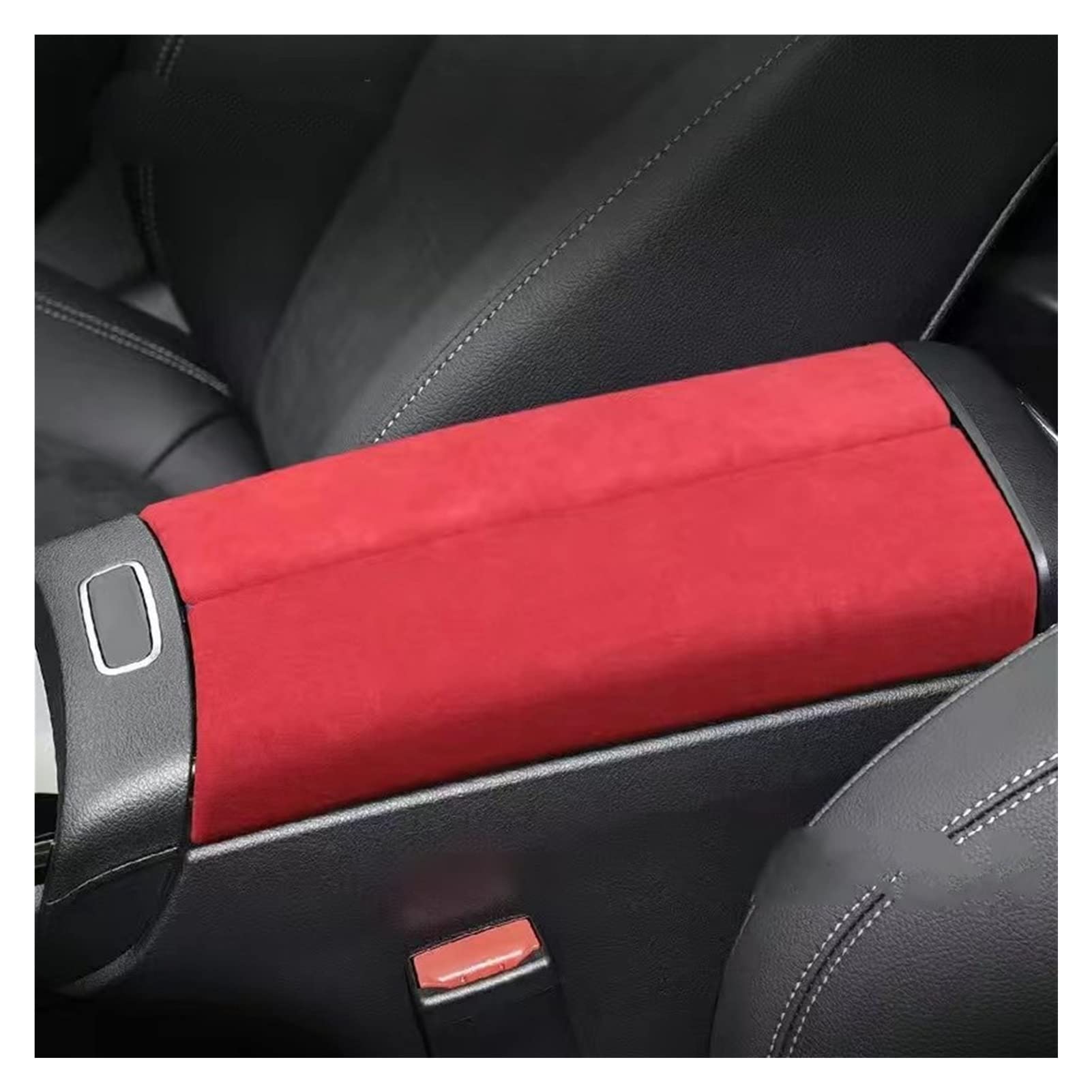 Mittelkonsolen Für Kfz Für M&ercedes B&enz GLA-Klasse H247 GLB X247 2020 2021 AMG Ultrasuede Wrap Car Armrest Box Panel Trim Sticker Cover Armlehnen(2) von BENELKZAFA