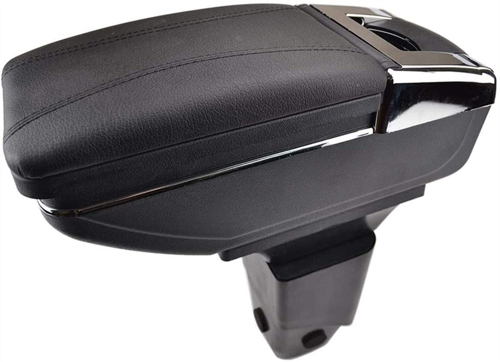 Mittelkonsolen Für Kfz Für P&eugeot 206 2009-2012 Auto Armlehnenkiste Einzelschichtzentrum Pu. Leder Center Console Aufbewahrungsbox Tray Cup-Halter Armlehnen von BENELKZAFA