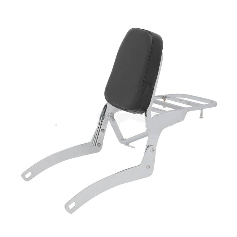 Nonuinz Für Y&amaha Für Virago Für XV 125 250 XV125 XV250 1989-2019 2004 2005 Motorrad Rückenlehne Sissy Bar Gepäckträger Motorrad-Gepäckträger (Color : 2) von BENSIL