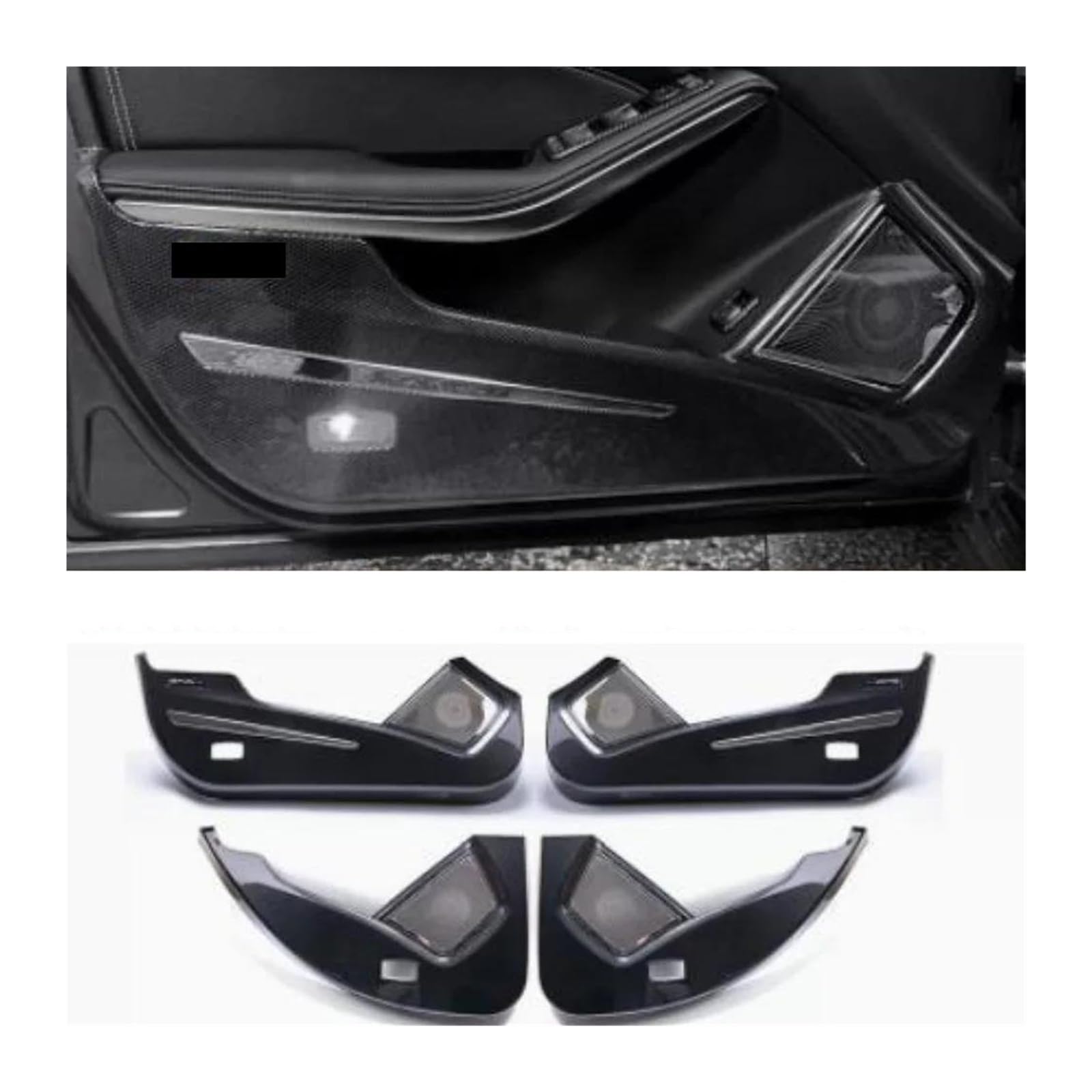 BENing Night Auto Türschutzplatte Türschutz Für Mercedes Für Benz Für CLA-Klasse 2014-2019 Auto Tür Anti Kick Plate Schutz Trim Abdeckung von BENing Night