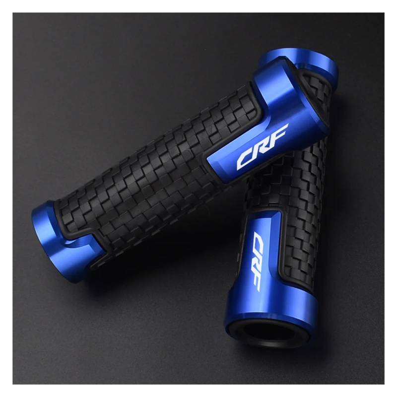 BENing Night Für Hon&da CRF 1000L CRF1000L Africa TW&IN ABS/DCT 2016-2018 7/8 "22mm Motorrad Lenker Grip Motorrad Griffe Motorrad Lenkergriffe(Blau) von BENing Night