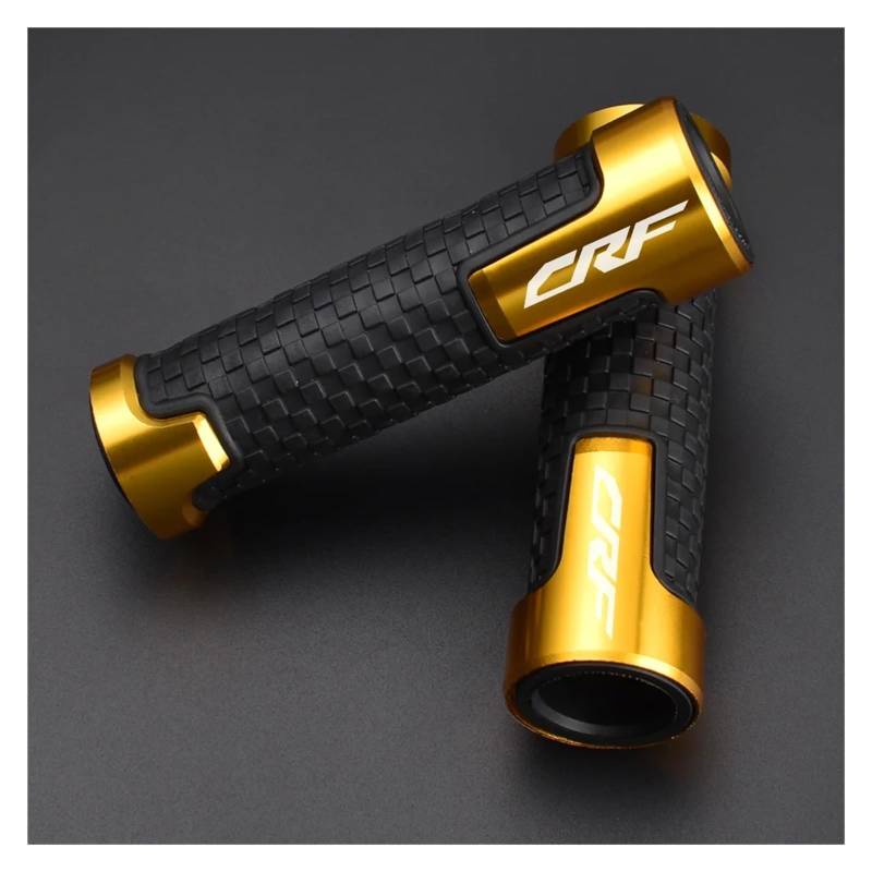 BENing Night Für Hon&da CRF 1000L CRF1000L Africa TW&IN ABS/DCT 2016-2018 7/8 "22mm Motorrad Lenker Grip Motorrad Griffe Motorrad Lenkergriffe(Gold) von BENing Night