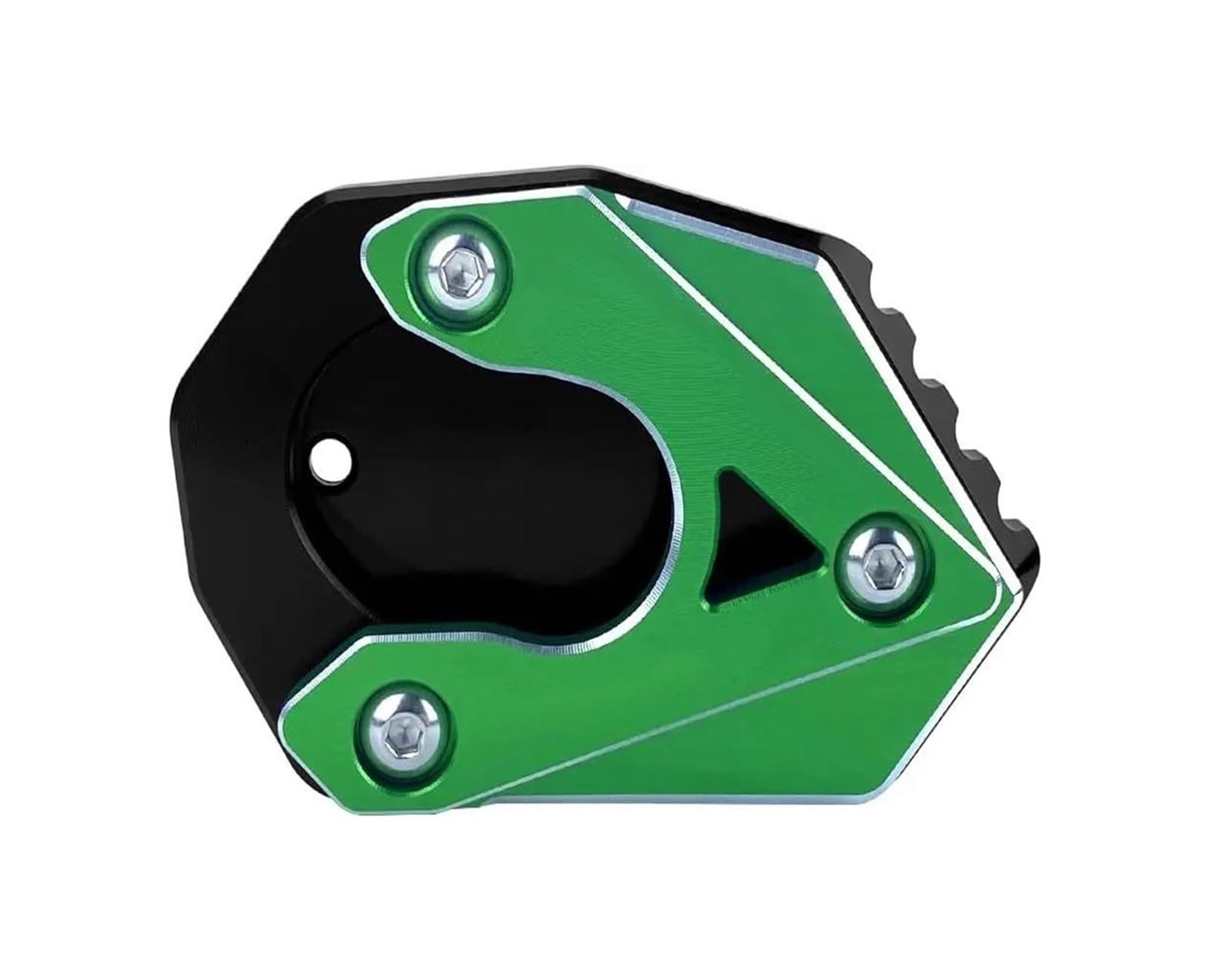 BENing Night Motorrad Seitenständer Verbreiterung Für Ka&wasaki ZX-10R 2008-2021 Motorrad Kickstand Seitenständer Verlängerung Pad Stützplatte(3) von BENing Night