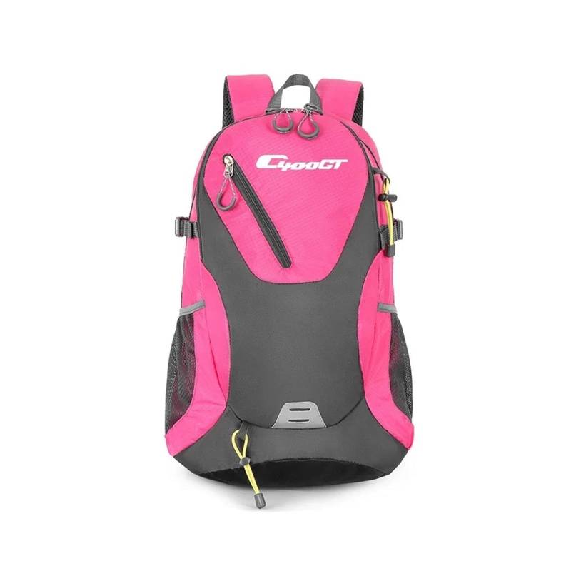 BENing Night Reiserucksäcke Motorradrucksäcke Für C400GT C400 GT Motorrad Wasserdichter Rucksack(Rose Red) von BENing Night