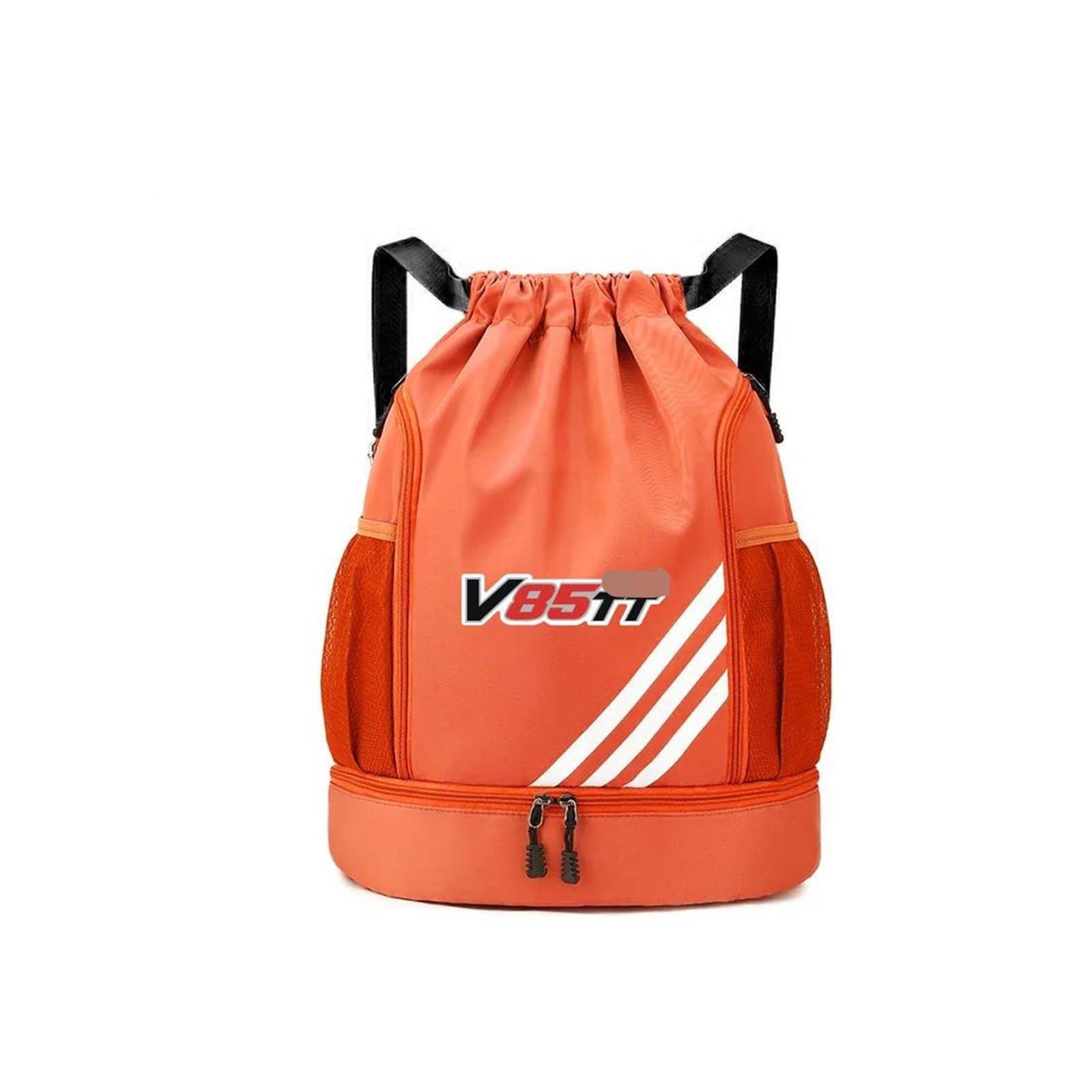 BENing Night Reiserucksäcke Motorradrucksäcke Für Moto Für Guzzi V85TT 2020-2024 Motorrad Rucksack wasserdichte Reisetasche(Orange) von BENing Night