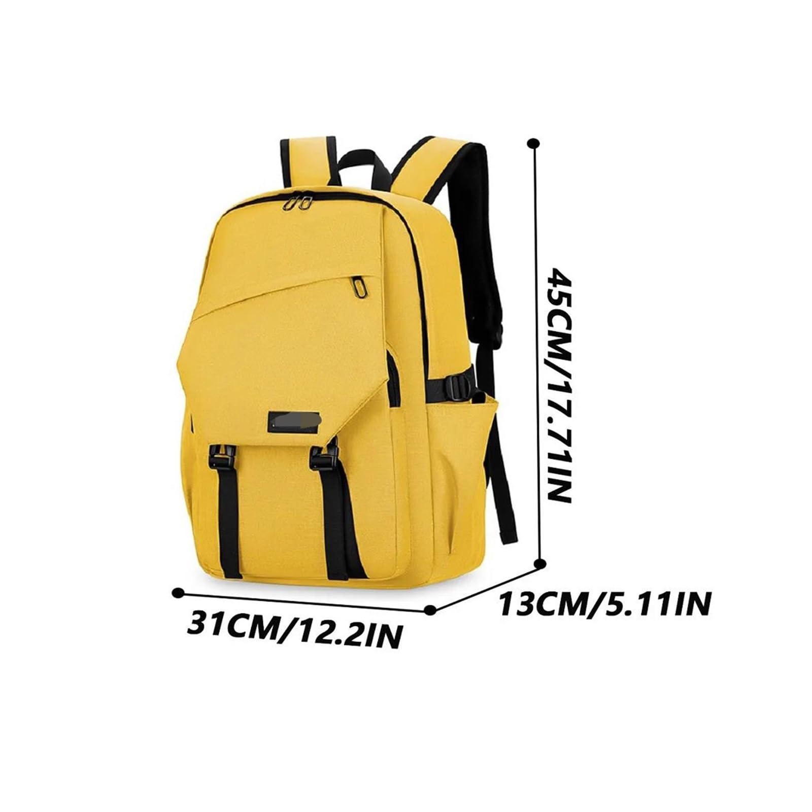 BENing Night Reiserucksäcke Motorradrucksäcke Wasserdichter Rucksack Freizeit Sport Reisetasche(Yellow) von BENing Night