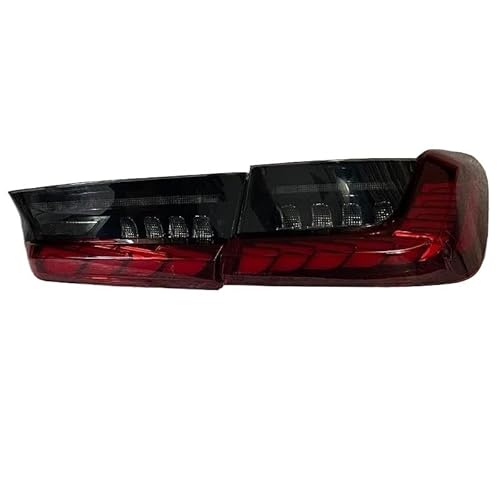 Auto Heckbremslichter Für BM&W G20 G28 G80 2018-2022 320i 325i 330i 335i LED Lampe M3 DRL Bremse Animation Automotive Autozubehör Rücklicht (Color : Red, Size : 1pair) von BEPHON