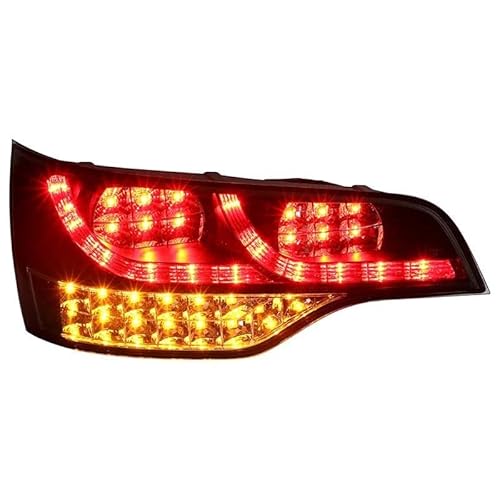 BEPHON Rückleuchten für Anhänger für Audi Q7 2006 – 2009, Blinker, Bremslicht, LED-Rücklicht geändert, Farbe: Rot von BEPHON